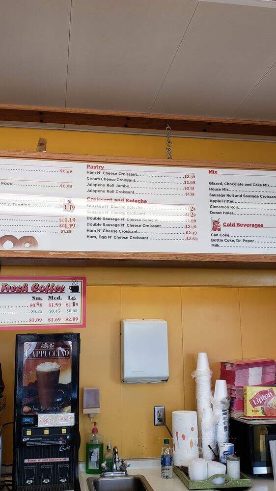Donut Wheel - Hurst, TX menu_pic