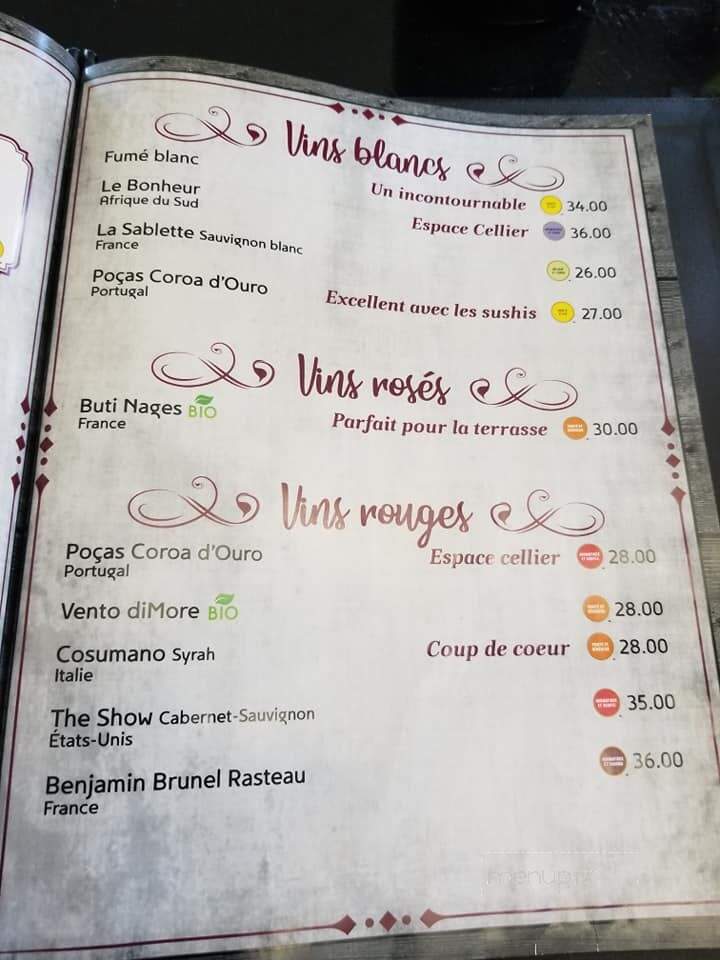 Le Pub Du Lac - Cabano, QC menu_pic