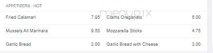 Attilio Pizzeria - Oakhurst, NJ menu_pic