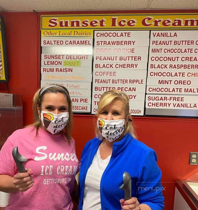 Sunset Ice Cream Parlor - Gettysburg, PA