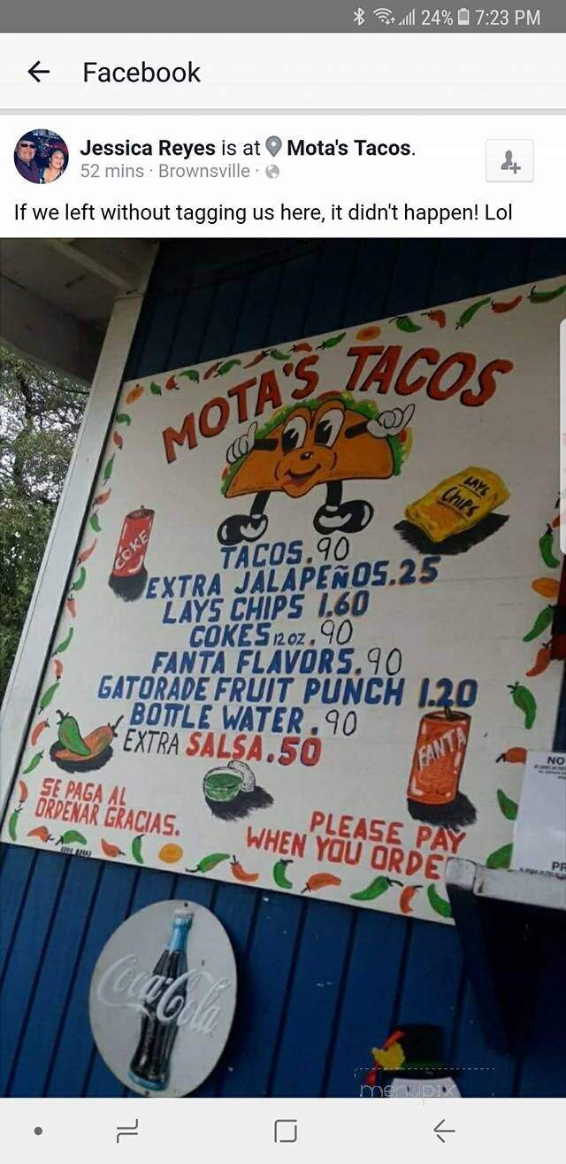 Mota's Tacos - Brownsville, TX
