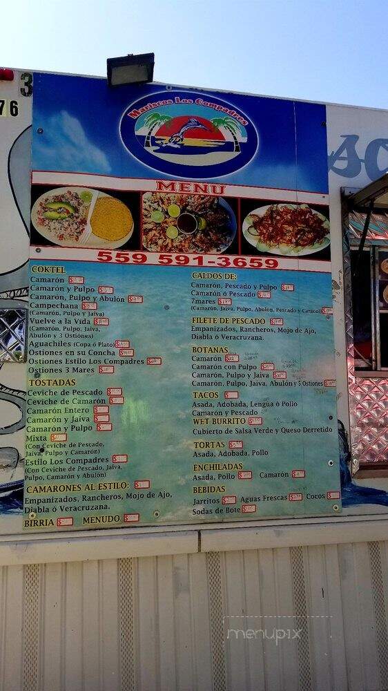 Mariscos Los Compadres - Dinuba, CA menu_pic