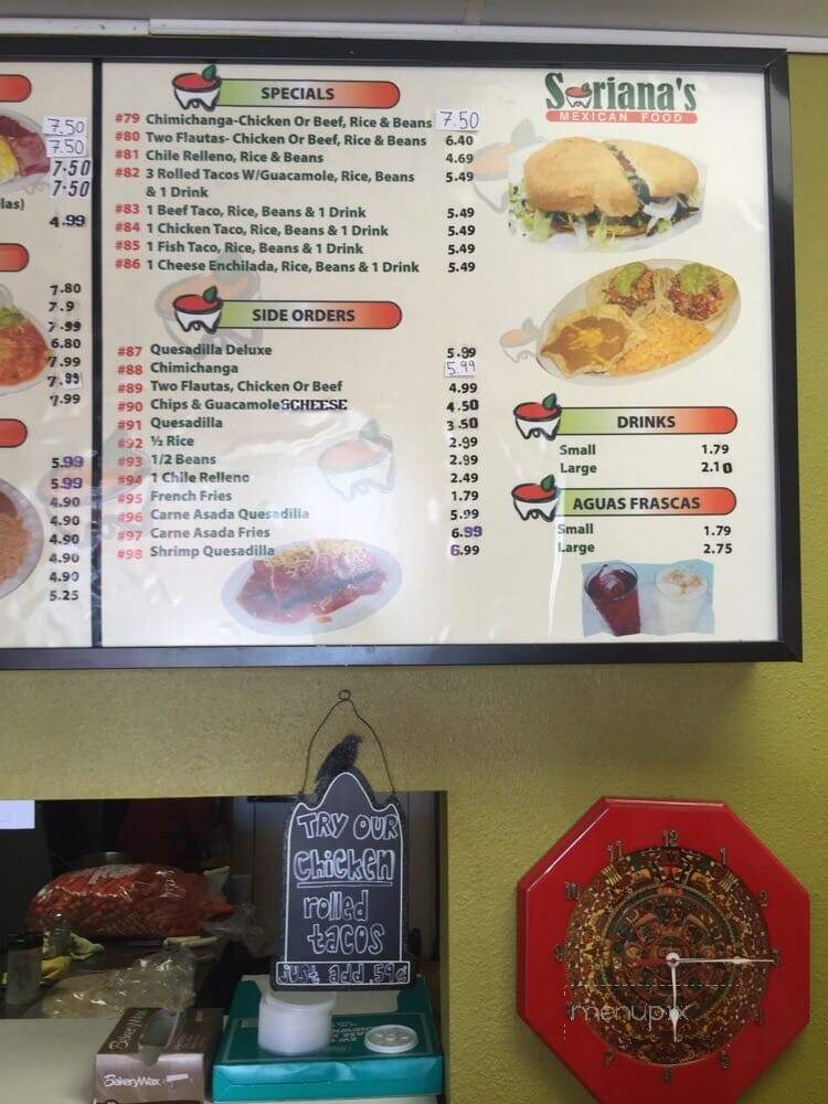 Sorianas Mexican Food - Santee, CA