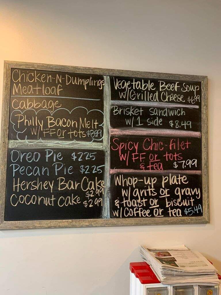 Amelias Country Diner - Ramseur, NC menu_pic