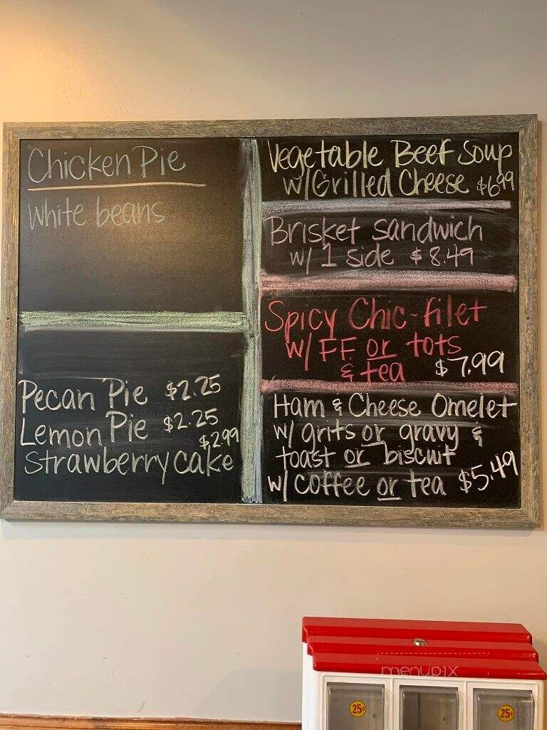 Amelias Country Diner - Ramseur, NC menu_pic
