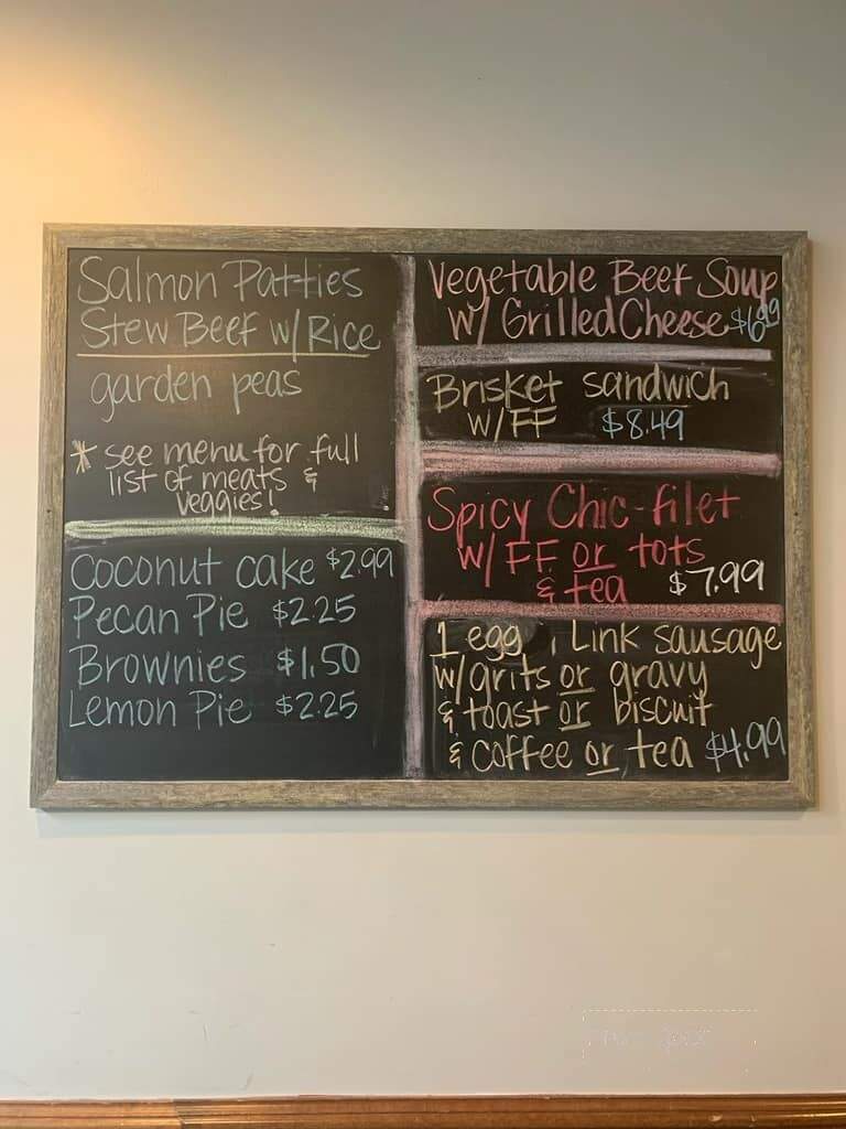 Amelias Country Diner - Ramseur, NC menu_pic