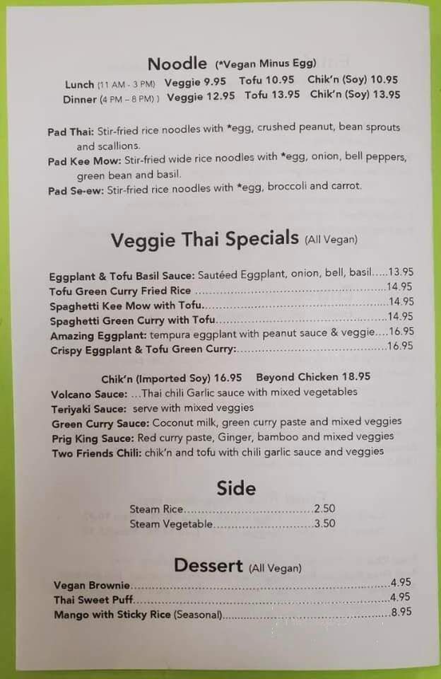 Veggie Thai Cafe - Largo, FL