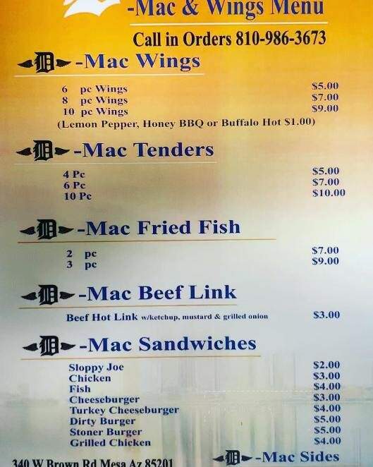 D-Mac & Wings - Mesa, AZ