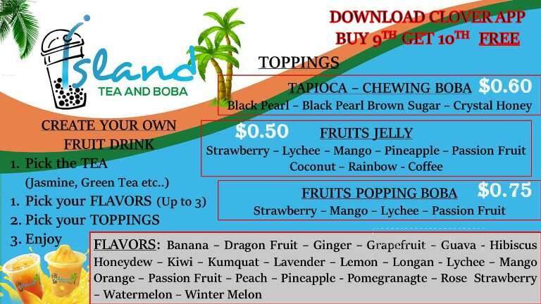 Island Tea and Boba - Cocoa Beach, FL