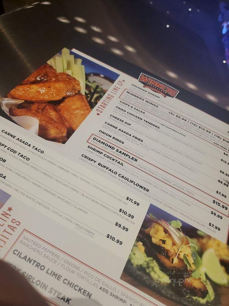 Winners Sports Bar - Glendale, AZ menu_pic
