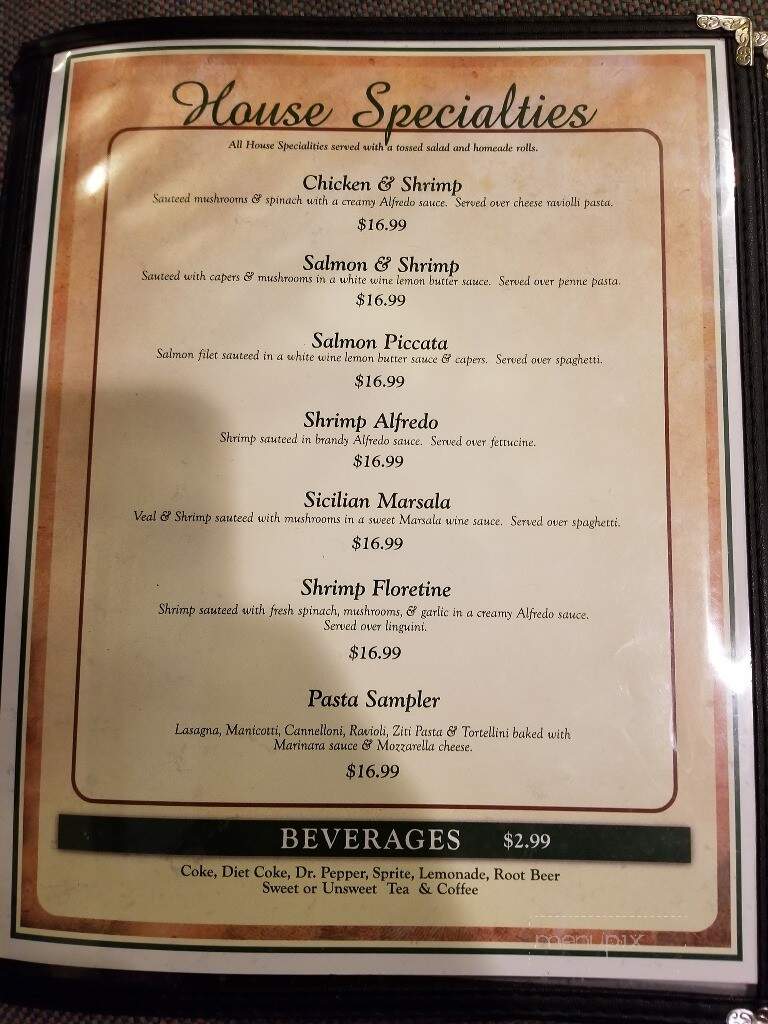 Los Potros 2 - Sullivan, IL menu_pic
