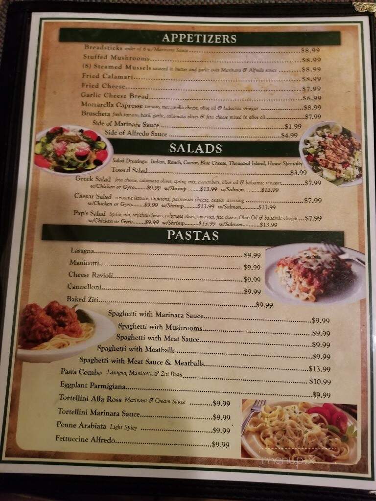 Los Potros 2 - Sullivan, IL menu_pic