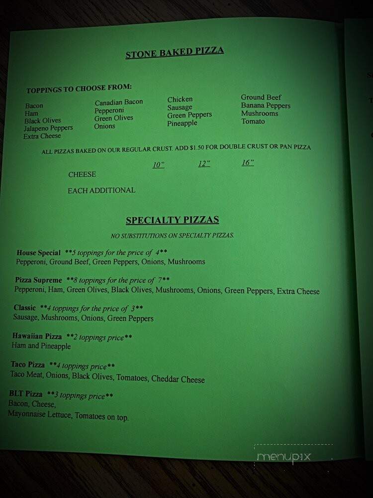 Ninos Pizza - Gobles, MI menu_pic