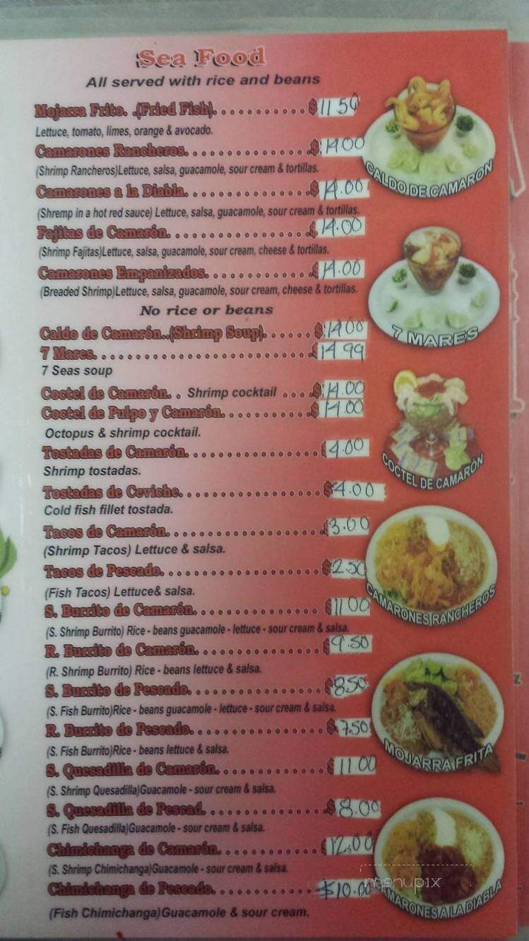 Los Gallos Taqueria - Reno, NV menu_pic