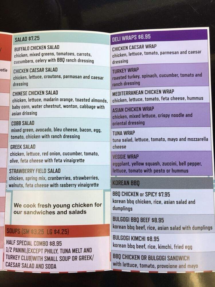 Deli Box - El Monte, CA menu_pic