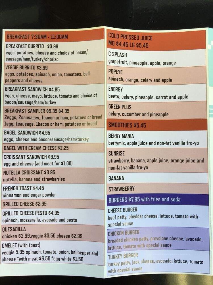 Deli Box - El Monte, CA menu_pic