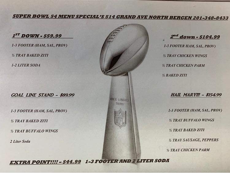 Leo's Bakery & Deli - North Bergen, NJ menu_pic