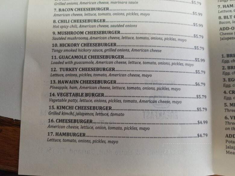 Burger Land - Garland, TX menu_pic