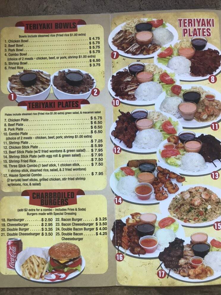 Hungry Horse Drive-in - Long Beach, CA menu_pic