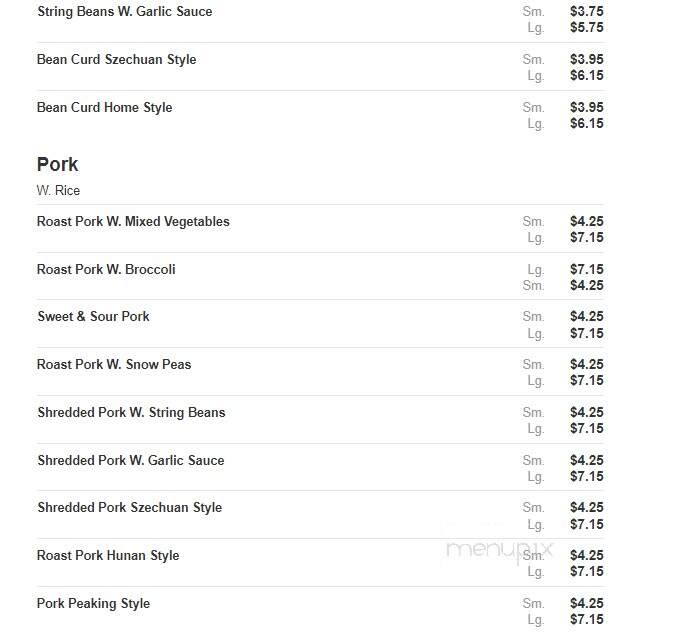 China Max - Pensacola, FL menu_pic