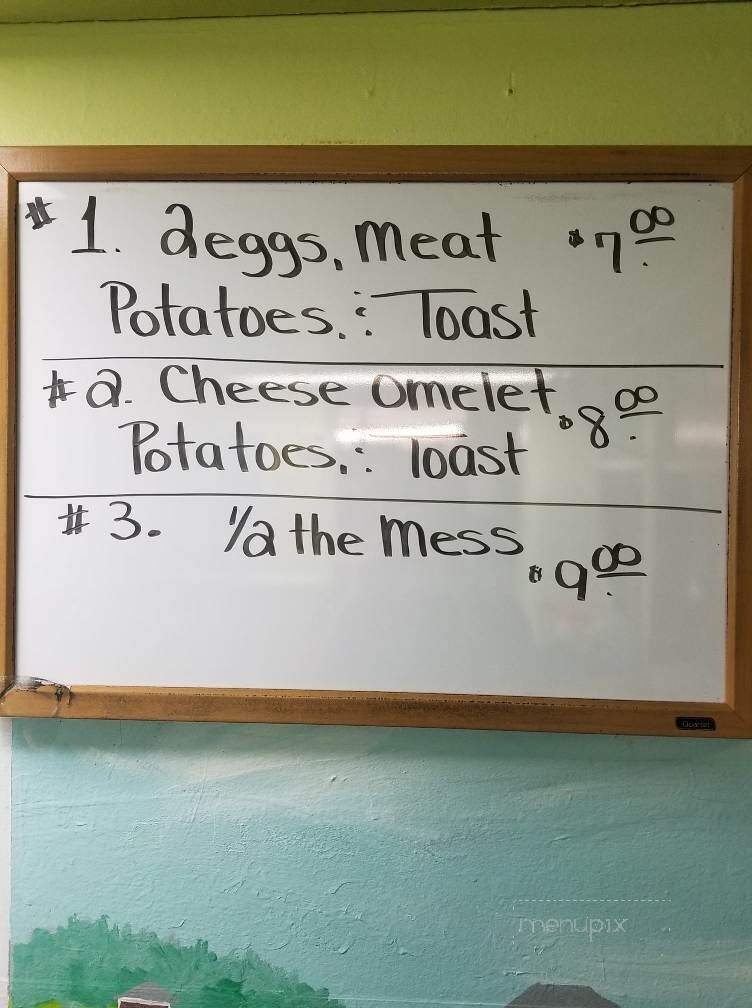 Coffee Cup Diner - Hillsdale, MI menu_pic