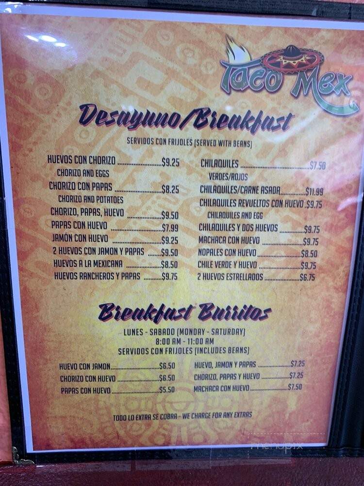 Taco Mex - Delano, CA