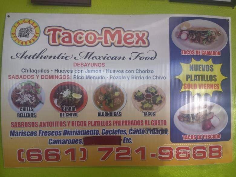 Taco Mex - Delano, CA