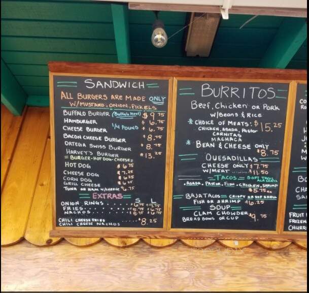 Eric's On The Pier - Avalon, CA menu_pic
