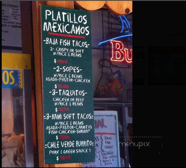 Eric's On The Pier - Avalon, CA menu_pic