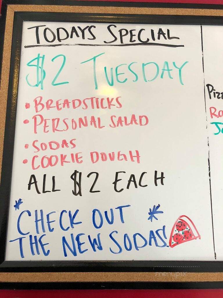 Tony's Take N Bake Pizza - Los Molinos, CA menu_pic