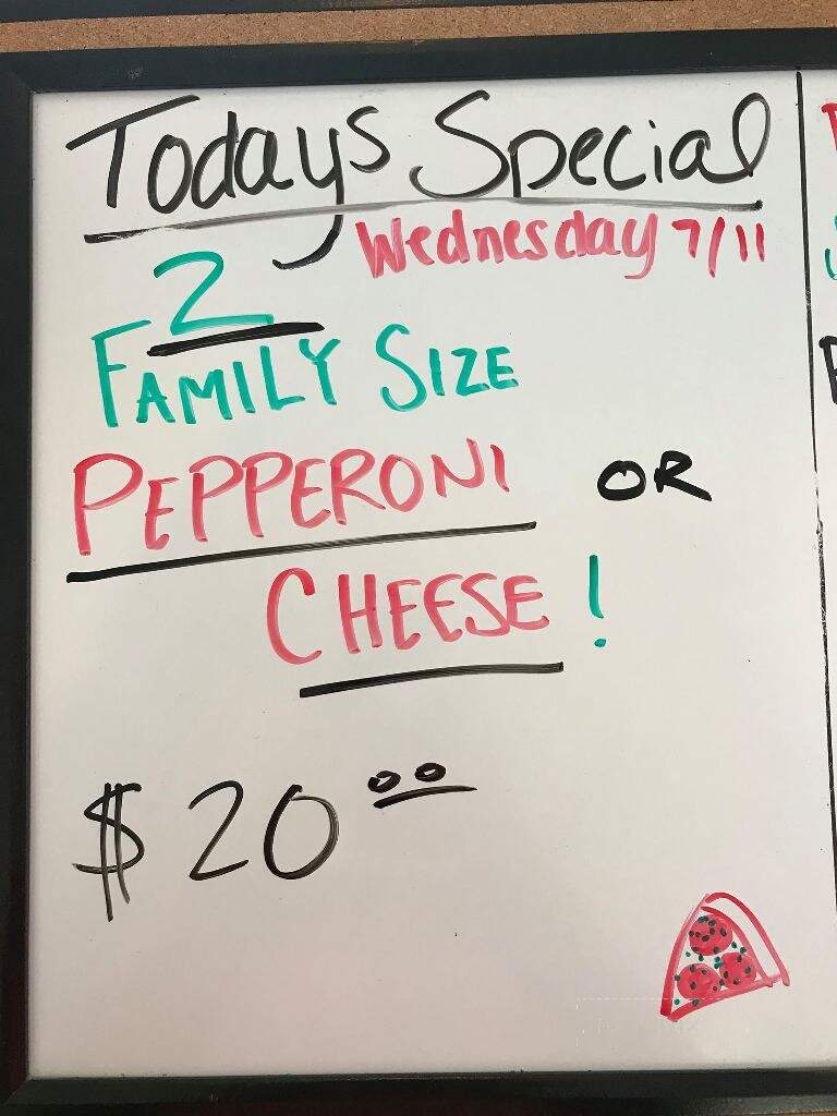 Tony's Take N Bake Pizza - Los Molinos, CA menu_pic
