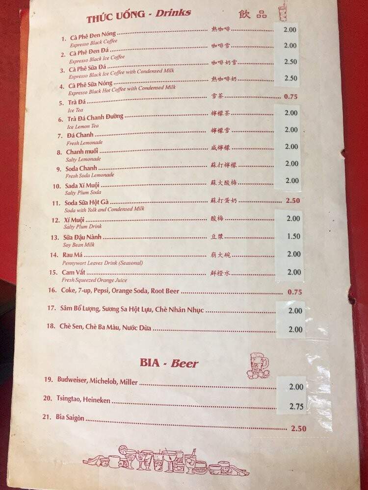 Pho Bolsa Restaurant - Sacramento, CA menu_pic