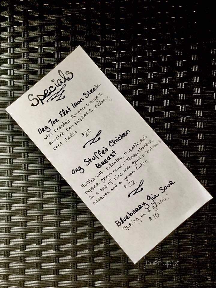 Sleep Is For Sissies - Winlaw, BC menu_pic