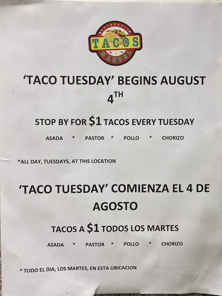 Tacos Manuel - Anaheim, CA