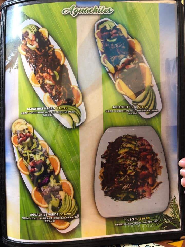 Mariscos Los Altos - Tracy, CA menu_pic