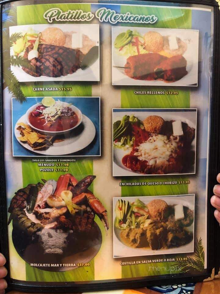 Mariscos Los Altos - Tracy, CA menu_pic