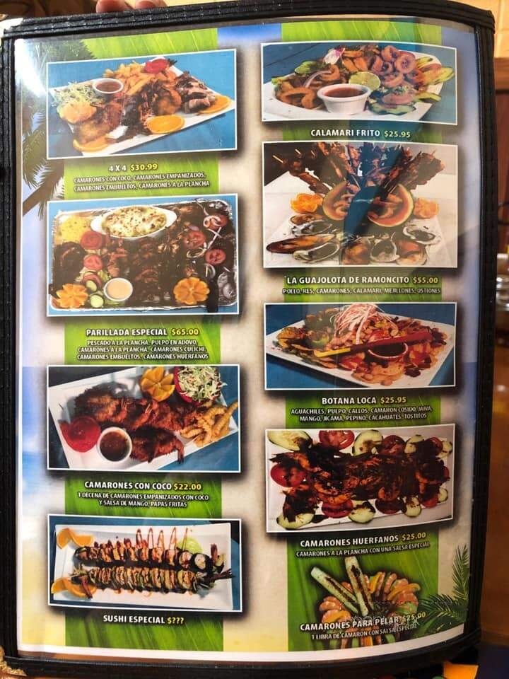 Mariscos Los Altos - Tracy, CA menu_pic