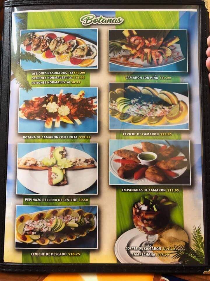 Mariscos Los Altos - Tracy, CA menu_pic
