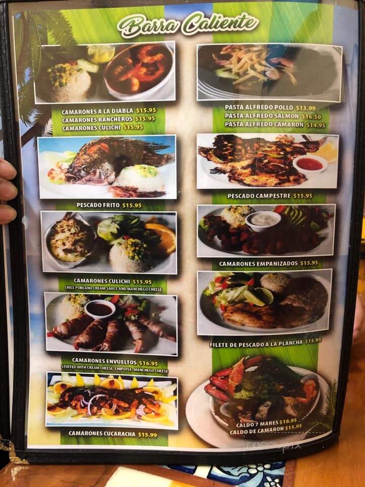 Mariscos Los Altos - Tracy, CA menu_pic