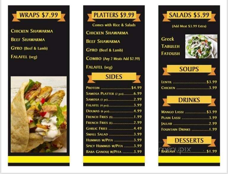 Cravingrill - Fort Bragg, CA menu_pic