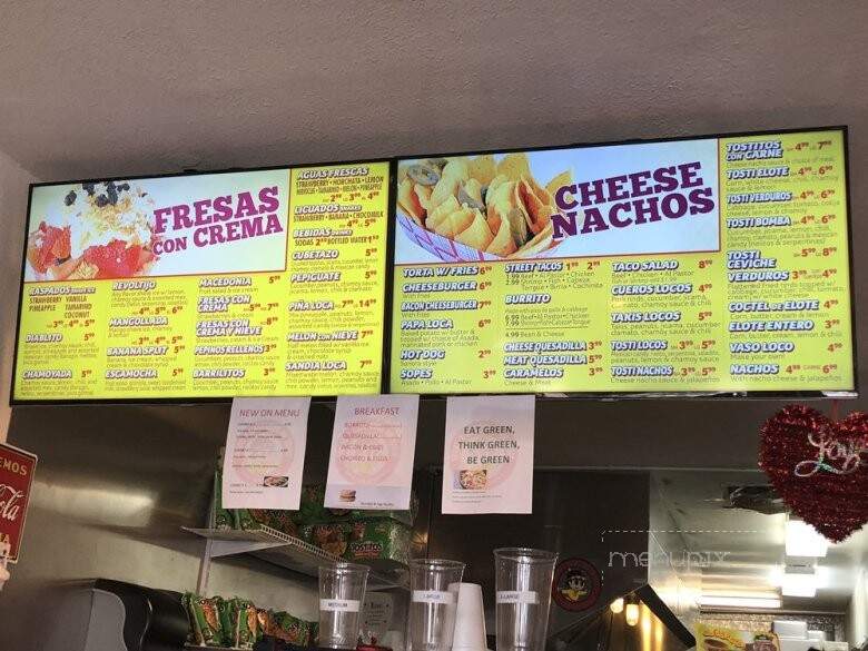 Tacos Y Raspados Mi Yaqui - Sierra Vista, AZ menu_pic