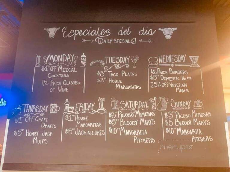 Angus Grill and Cantina - Rogers, AR menu_pic