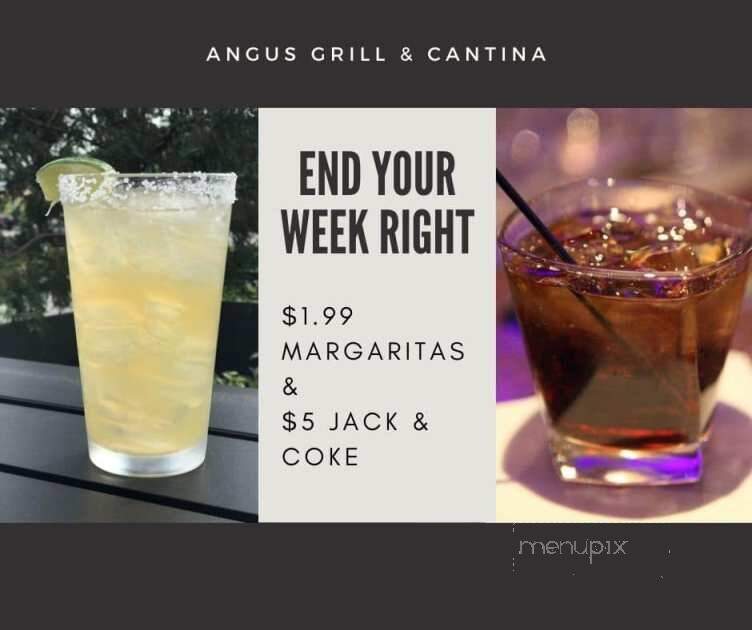 Angus Grill and Cantina - Rogers, AR menu_pic