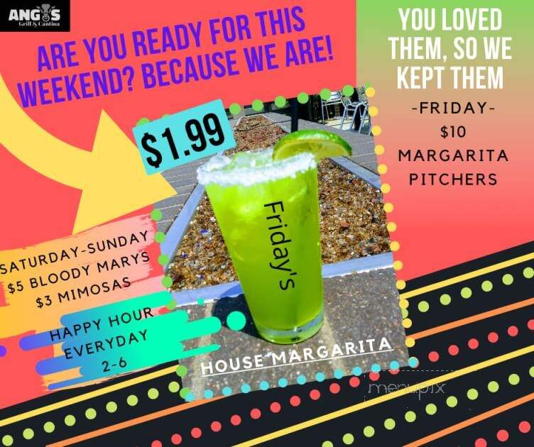 Angus Grill and Cantina - Rogers, AR menu_pic