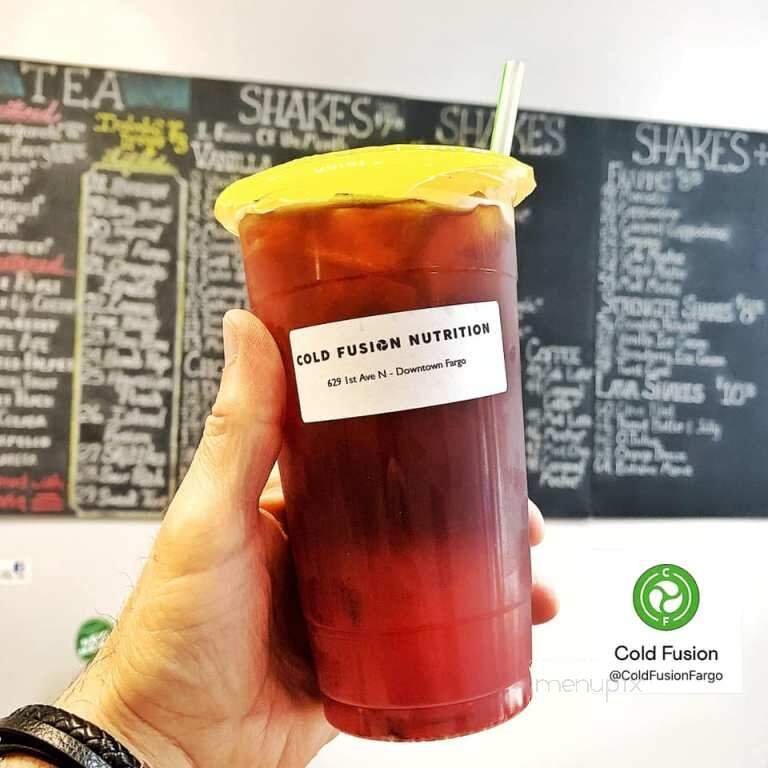 Cold Fusion - Fargo, ND menu_pic