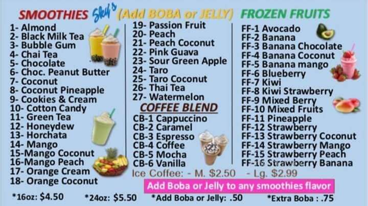 Ann's Donuts - Fresno, CA menu_pic