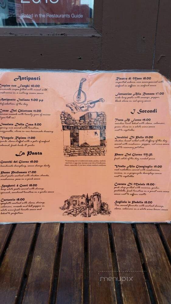 La Locanda Del Ghiottone - Philadelphia, PA menu_pic