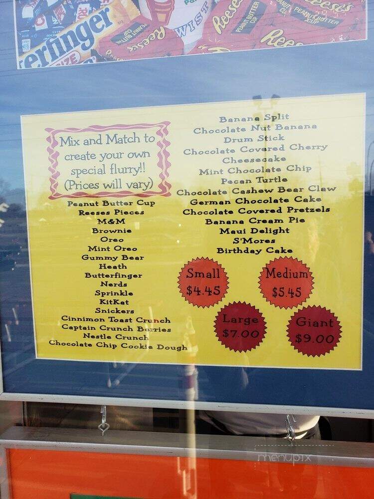 Mickey's Dairy Twist Too - Westland, MI menu_pic