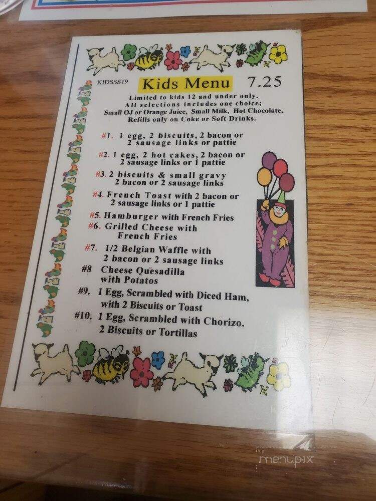 Arthur's Restaurant - Downey, CA menu_pic
