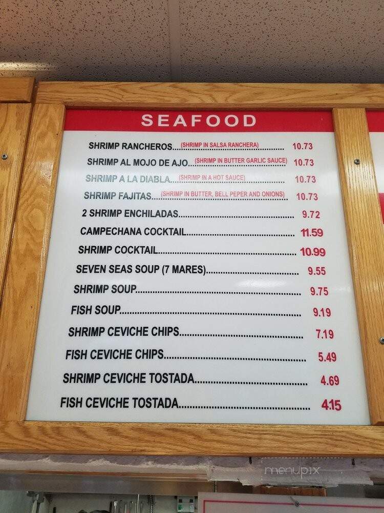 Rancho Villa's - El Cajon, CA menu_pic